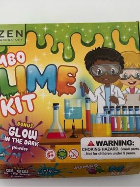 Jumbo Slime Kit for Kids - Yellow/Green